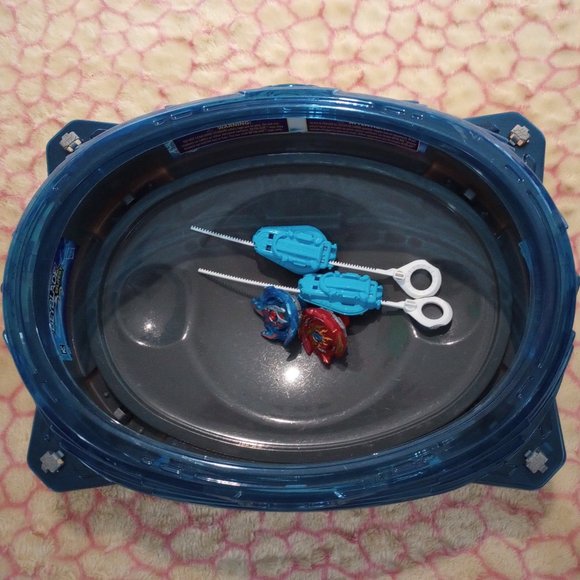 Beyblade Burst Surge Speedstorm Volt Knockout Battle Set, Pre-Owned - Picture 1 of 6